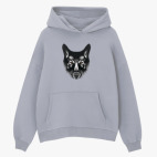 Толстовка худи оверсайз