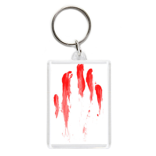 Брелок с принтом Кровавый след