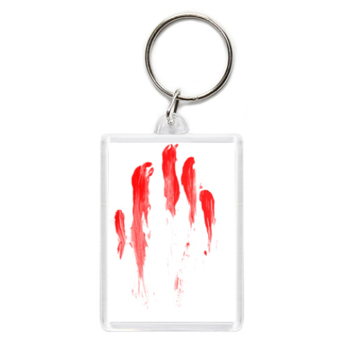 Брелок с принтом Кровавый след