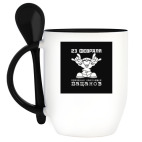 Кружка с ложкой