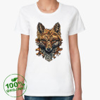 Женская футболка органик