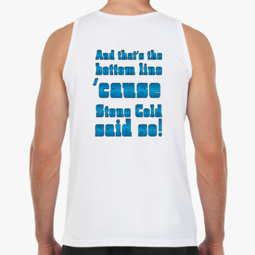 Майка с принтом Austin 3:16