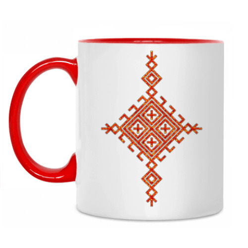 Кружка русский орнамент
