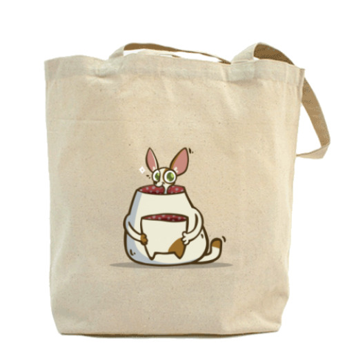 Сумка шоппер с принтом Некот — Пятничный Котик №49