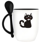 Кружка с ложкой