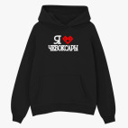 Толстовка худи оверсайз