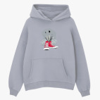 Толстовка худи оверсайз