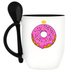 Кружка с ложкой