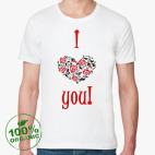 Мужская футболка органик