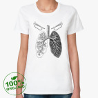 Женская футболка органик