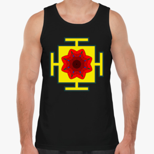 Майка с принтом Шива-янтра