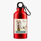 Металлическая бутылка 400 мл UV-DTF