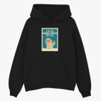 Толстовка худи оверсайз