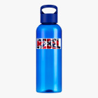 Прозрачная спортивная бутылка