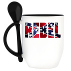 Кружка с ложкой