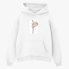 Толстовка худи оверсайз