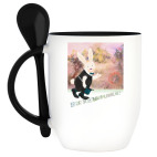 Кружка с ложкой