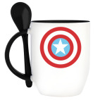 Кружка с ложкой