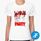 Женская спортивная футболка