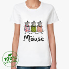 Женская футболка органик