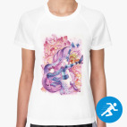 Женская спортивная футболка