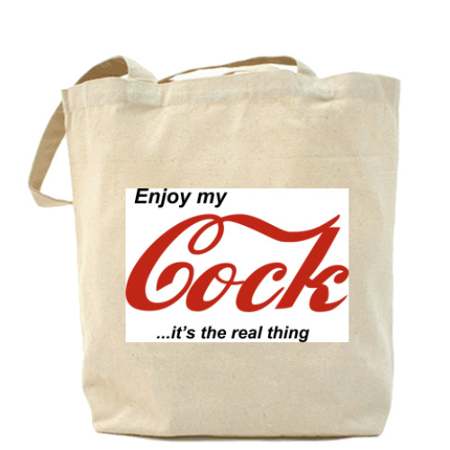 Сумка шоппер Enjoy my cock