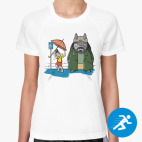 Женская спортивная футболка