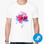 Мужская спортивная футболка