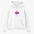 Толстовка худи оверсайз