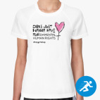 Женская спортивная футболка