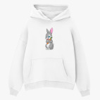 Толстовка худи оверсайз