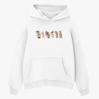 Толстовка худи оверсайз