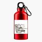 Металлическая бутылка 400 мл UV-DTF