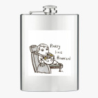 Фляжка стальная