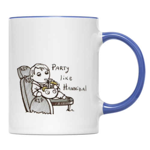 Кружка Party Like Hannibal ( Ганнибал )