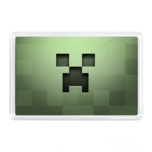 Магнит с принтом Minecraft
