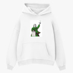 Толстовка худи оверсайз