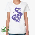 Женская футболка органик