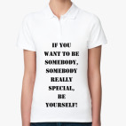 Женская рубашка поло