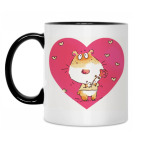 Кружка двухцветная