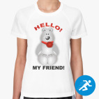 Женская спортивная футболка