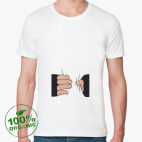 Мужская футболка органик