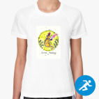 Женская спортивная футболка