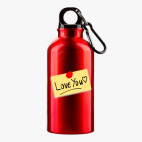 Металлическая бутылка 400 мл UV-DTF