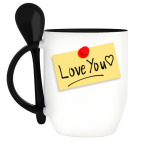 Кружка с ложкой