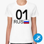 Женская спортивная футболка