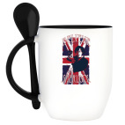 Кружка с ложкой