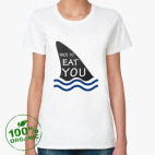 Женская футболка органик