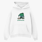 Толстовка худи оверсайз