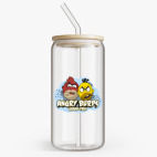 Банка с бамбуковой крышкой